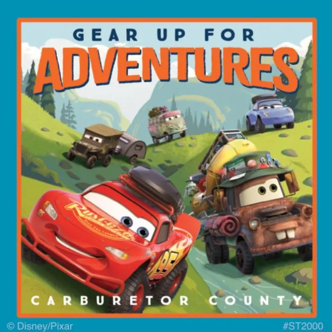 Disney•Pixar Cars Shorts Stickers