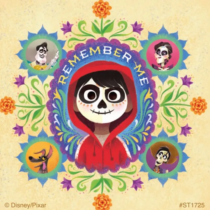 Disney•Pixar Coco Movie Stickers