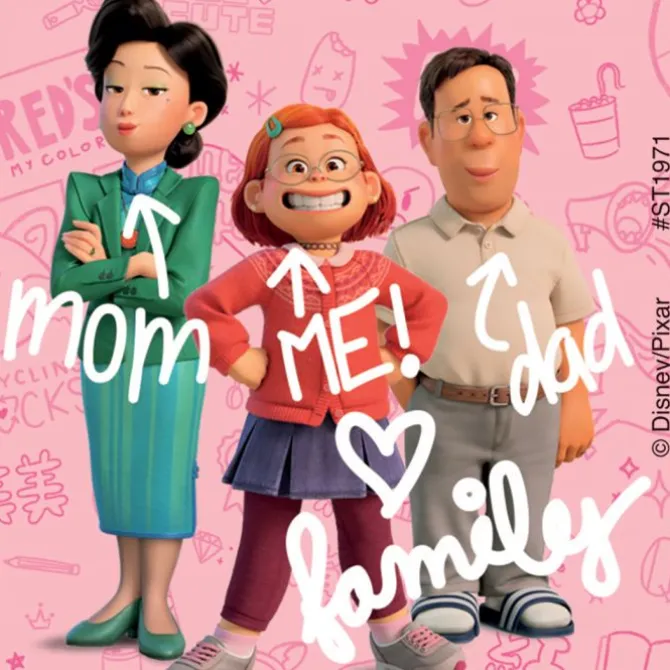 Disney•Pixar Turning Red Stickers