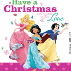 Disney Princess Christmas Stickers