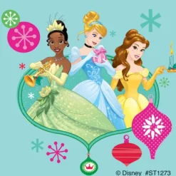 Disney Princess Christmas Stickers