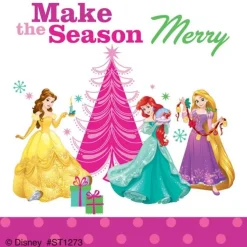 Disney Princess Christmas Stickers