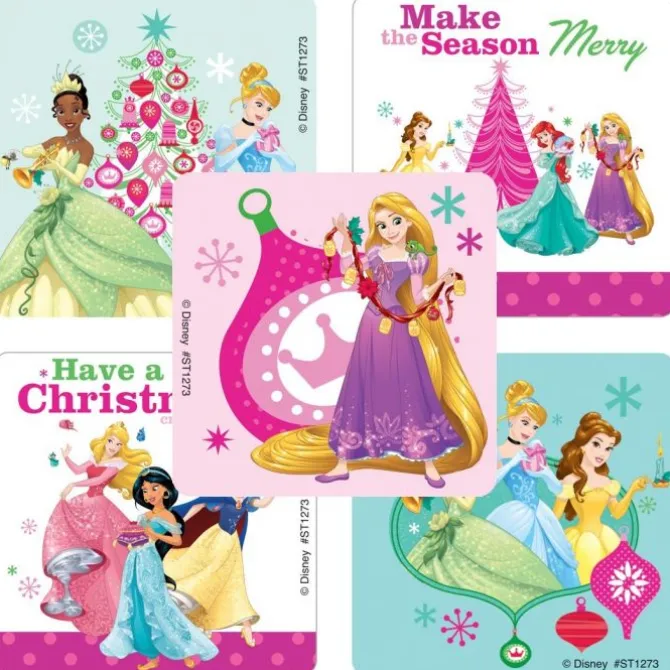 Disney Princess Christmas Stickers