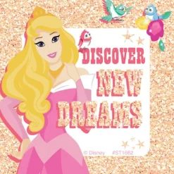 Disney Princess Dare to Sparkle Glitter Stickers