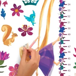 Disney Princesses Growth Chart Wall Decals
