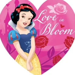 Disney Princess Shaped Valentine's Stickers