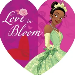 Disney Princess Shaped Valentine's Stickers
