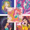 Disney Princess Stained Glass Stickers