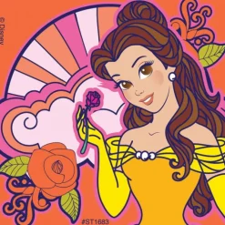 Disney Princess Stained Glass Stickers