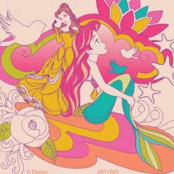 Disney Princess Stained Glass Stickers