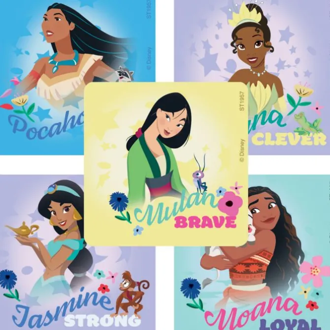 Disney Princess Traits Stickers