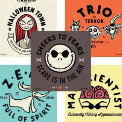Disney The Nightmare Before Christmas Stickers