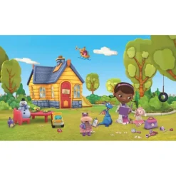 Doc Mcstuffins Chair Rail Wall Mural