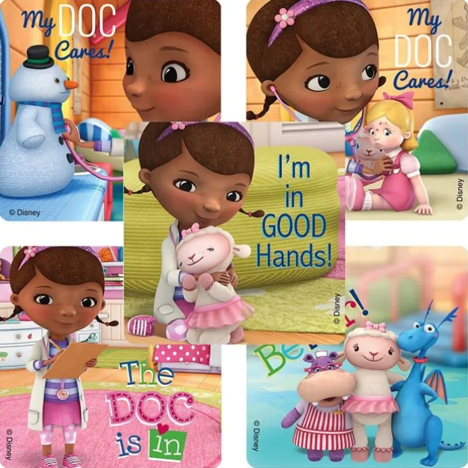 Doc McStuffins Patient Stickers