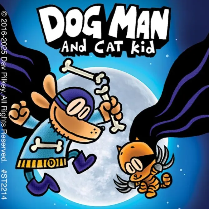 Dog Man Stickers
