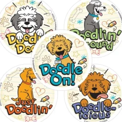 Doodle Dogs Stickers