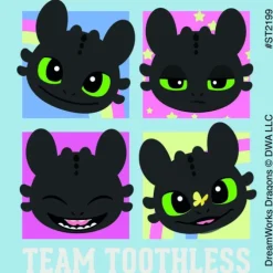 Dragons Toothless Expressions Stickers