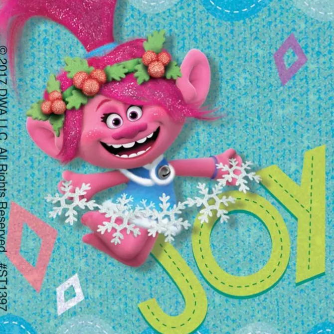 DreamWorks Trolls Christmas Stickers