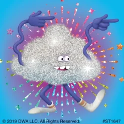 DreamWorks Trolls Gem Glitter Stickers
