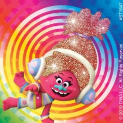 DreamWorks Trolls Gem Glitter Stickers