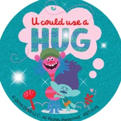 DreamWorks Trolls Glitter Stickers