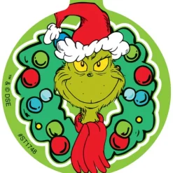 Dr. Seuss™ Shaped How the Grinch Stole Christmas Stickers
