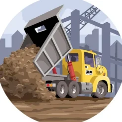 Earth Movers Stickers