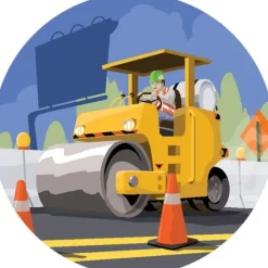 Earth Movers Stickers