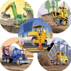 Earth Movers Stickers