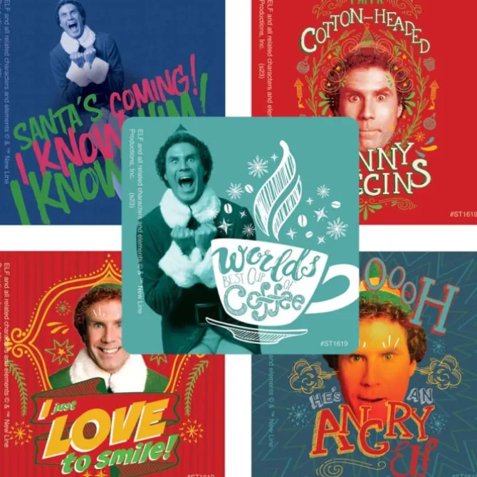Elf Movie Stickers