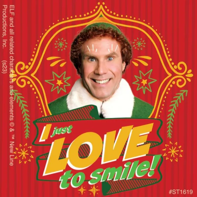 Elf Movie Stickers