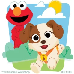 Elmo & His Puppy Tango Stickers