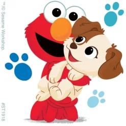 Elmo & His Puppy Tango Stickers