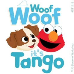 Elmo & His Puppy Tango Stickers