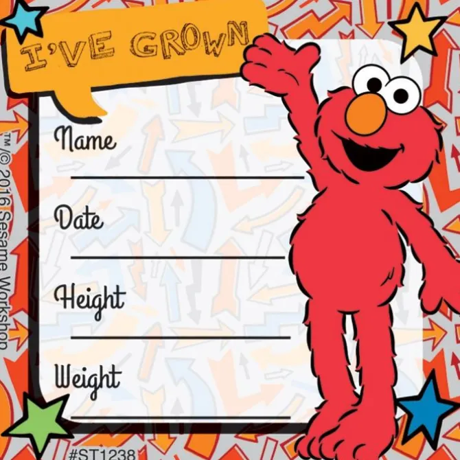Elmo I've Grown Stickers