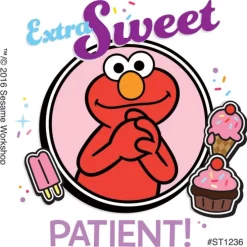 Elmo Patient Stickers