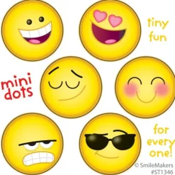 Emoji Mini Dot Stickers