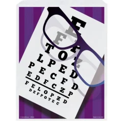 Eye Chart Paper Bags