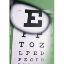 Eye Chart Recall Cards