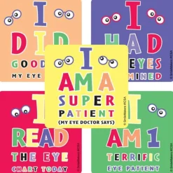 Eye Chart Stickers