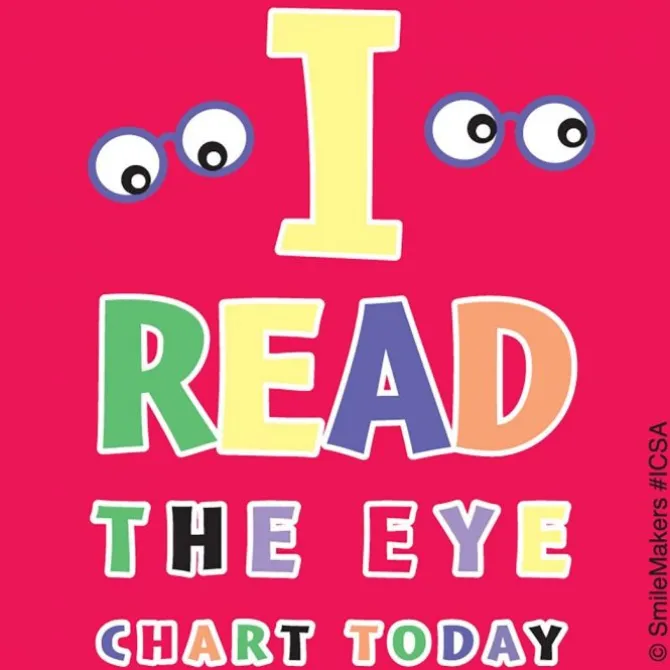 Eye Chart Stickers