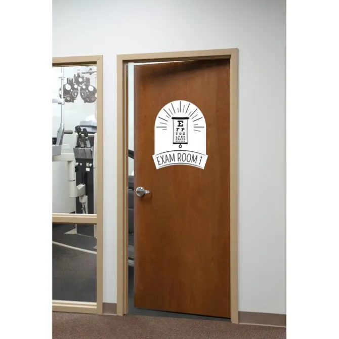 Eye Chart Wall Decal