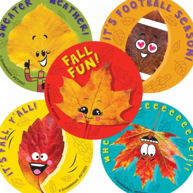Fall Fun Leaves Stickers