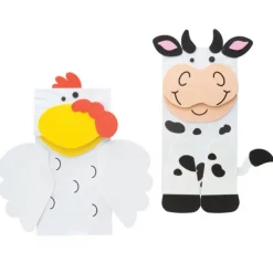 Farm Animal Friend Puppet Craft Kits