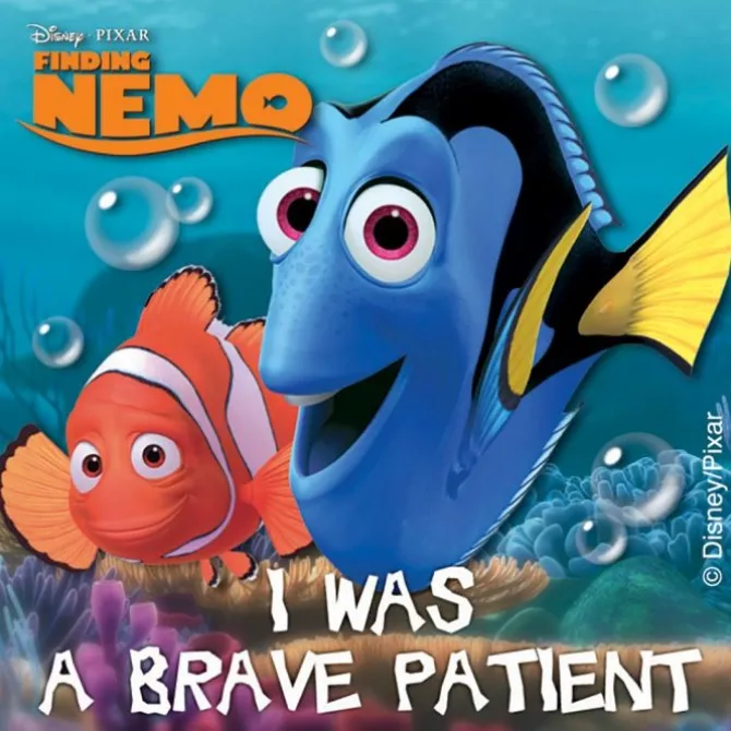 Finding Nemo Medical Stickers