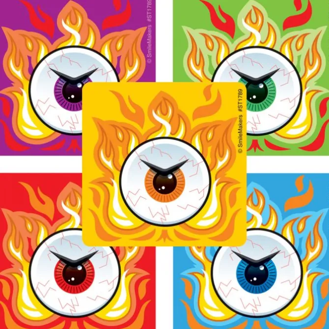 Fire Eyes Stickers