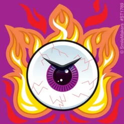 Fire Eyes Stickers