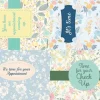 Floral Appointment Laser Recall Cards