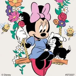 Floral Minnie Stickers