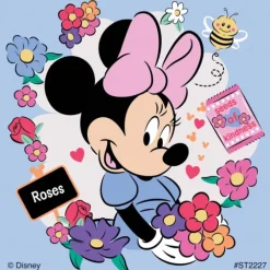 Floral Minnie Stickers